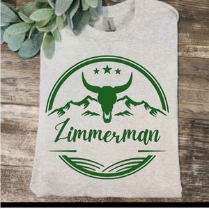 Bailey Zimmerman shirt country shirt music popular trending bull skull